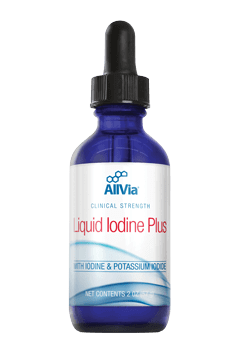 Liquid Iodine Plus 2 oz AllVia Supplement - Conners Clinic