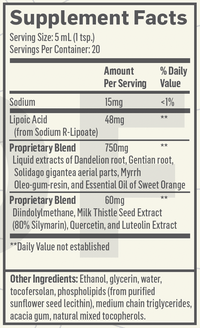 Thumbnail for Liver Sauce 3.38 fl oz Quicksilver Scientific Supplement - Conners Clinic