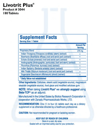 Thumbnail for LIVOTRIT PLUS (180T) Biotics Research Supplement - Conners Clinic