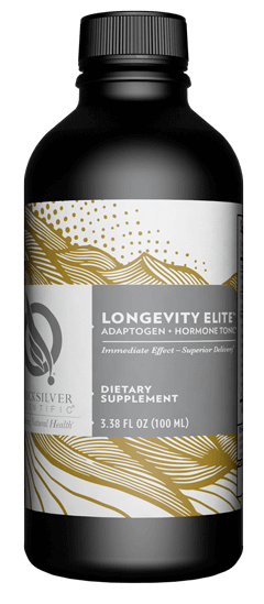 Longevity Elite 3.38 fl oz Quicksilver Scientific Supplement - Conners Clinic