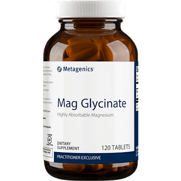 Mag Glycinate 120 tabs * Metagenics Supplement - Conners Clinic