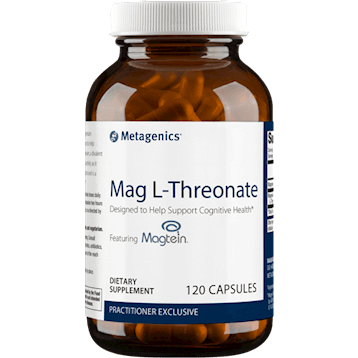 Mag L-Threonate 120 Capsules * Metagenics Supplement - Conners Clinic