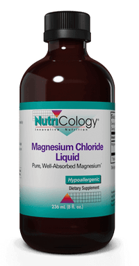 Thumbnail for Magnesium Chloride Liquid 8 fl oz NutriCology Supplement - Conners Clinic