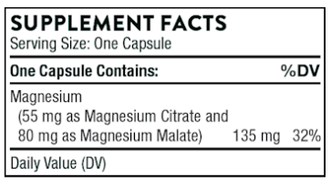 Magnesium Citramate 90 caps Thorne Supplement - Conners Clinic
