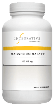 Thumbnail for Magnesium Malate 100 mg 90 vegcaps * Integrative Therapeutics Supplement - Conners Clinic