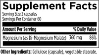 Thumbnail for Magnesium Malate - 240T Designs for Health Supplement - Conners Clinic
