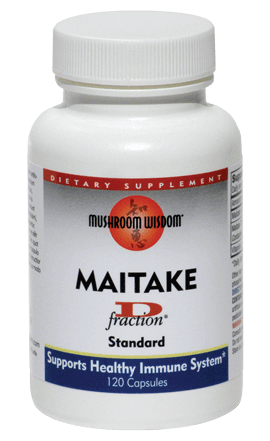 Maitake D-Fraction STANDARD 120 Capsules Mushroom Wisdom Supplement - Conners Clinic