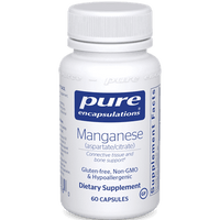Thumbnail for Manganese (aspartate/citrate) 60 vcaps * Pure Encapsulations Supplement - Conners Clinic