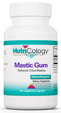 Mastic Gum 120 Capsules NutriCology Supplement - Conners Clinic