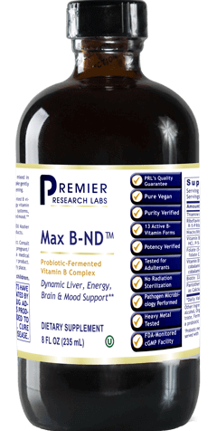 Max B-ND 8 fl oz Premier Research Labs Supplement - Conners Clinic