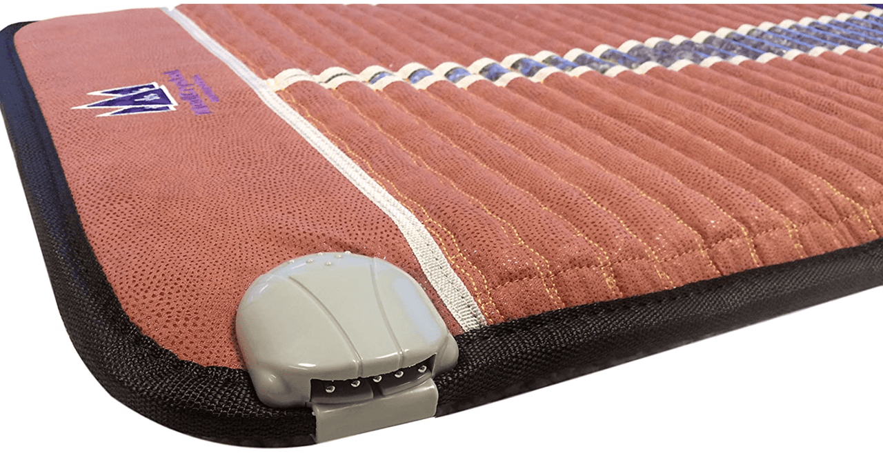 MediCrystal Far Infrared Amethyst Mats - Hot Stones - Negative Ions - Red Brown (32"L x 20"W) Conners Clinic Equipment - Conners Clinic