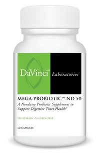 Thumbnail for MEGA PROBIOTIC ND 50 60 Capsules DaVinci Labs Supplement - Conners Clinic