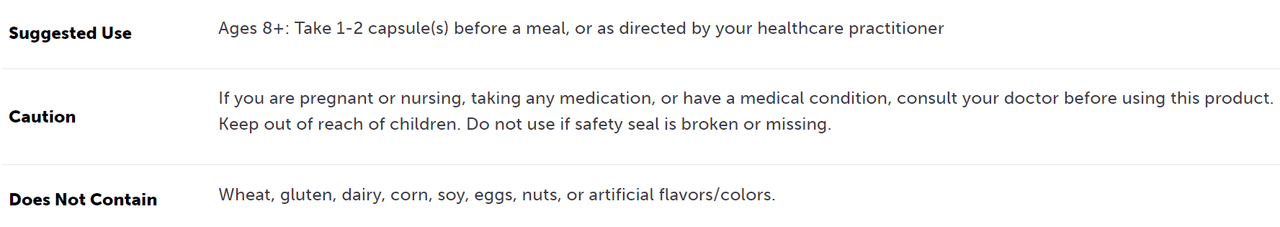 MegaGuard 60 Capsules Microbiome Labs - Conners Clinic