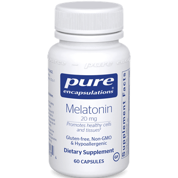 Melatonin 20 mg 60 vcaps * Pure Encapsulations Supplement - Conners Clinic