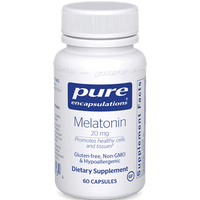 Thumbnail for Melatonin 20 mg 60 vcaps * Pure Encapsulations Supplement - Conners Clinic