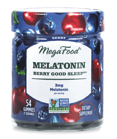 Melatonin Berry Good Sleep 54 Gummies Megafood Supplement - Conners Clinic