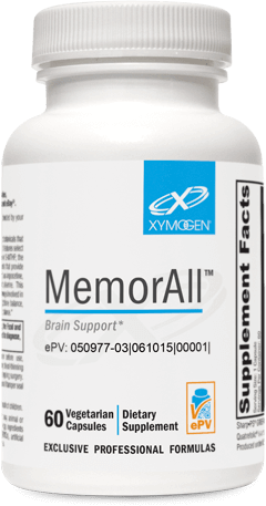 MemorAll™ -  60 Capsules Xymogen Supplement - Conners Clinic