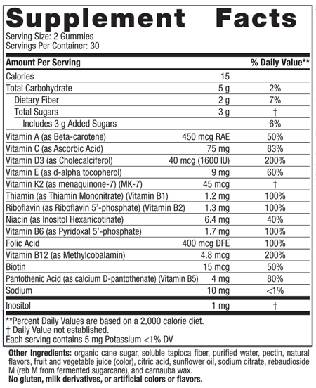 Men's Multivitamin Mixed Berry 60 Gummies Nordic Naturals Supplement - Conners Clinic