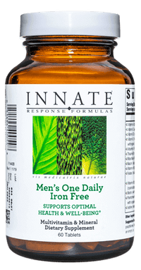Thumbnail for Men's One Daily Iron Free 60 Tablets Innate Response Supplement - Conners Clinic