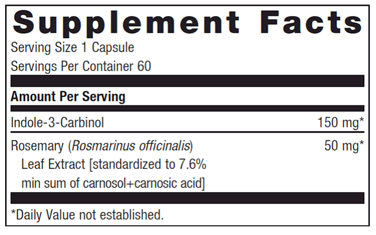 Meta I-3-C 60 caps * Metagenics Supplement - Conners Clinic