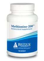 Thumbnail for METHIONINE-200 (100C) Biotics Research Supplement - Conners Clinic