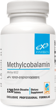 Methylcobalamin - 120 Tablets Xymogen Supplement - Conners Clinic