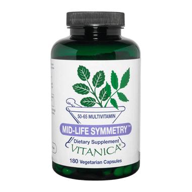 Mid-Life Symmetry 180 Capsules Vitanica Supplement - Conners Clinic