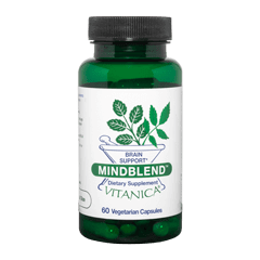 MindBlend 60 Capsules Vitanica Supplement - Conners Clinic