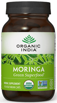 Thumbnail for Moringa 90 Capsules Organic India Supplement - Conners Clinic