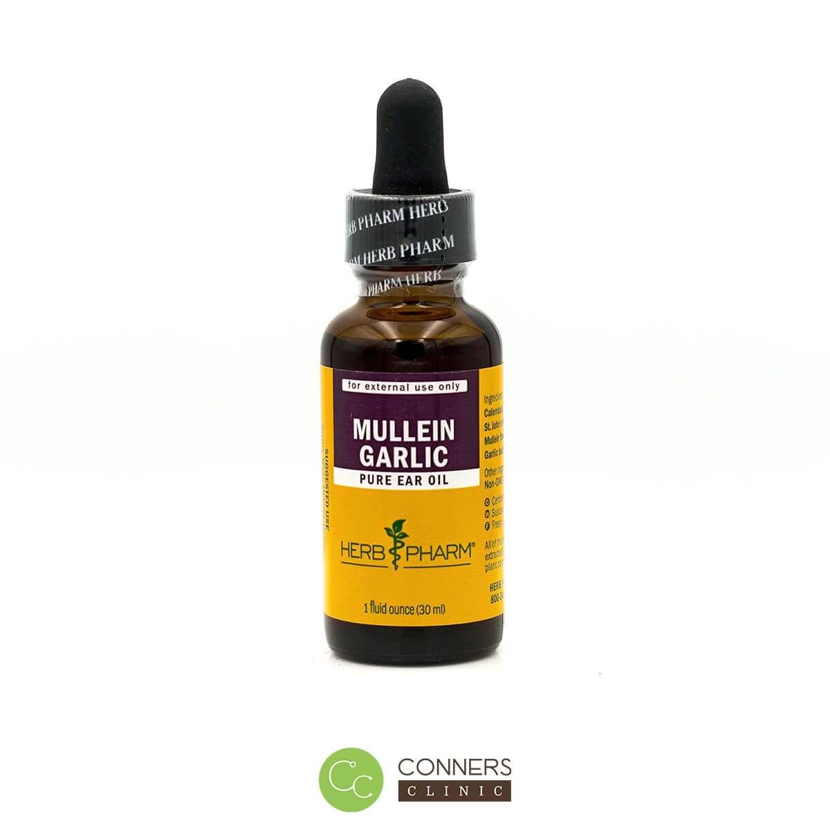 Mullein/Garlic Ear Oil - Herb Pharm Herb Pharm Supplement - Conners Clinic
