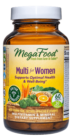 Multi for Women 60 Tablets Megafood Supplement - Conners Clinic