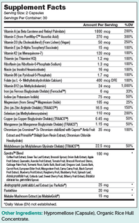 Thumbnail for Multivitamin Immune 60 Capsules Zahler Supplement - Conners Clinic