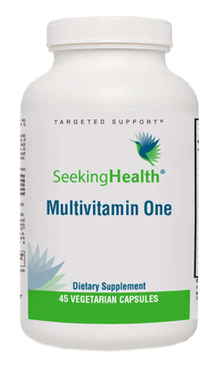 Multivitamin One 45 Capsules Seeking Health Supplement - Conners Clinic