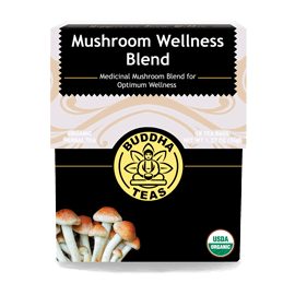 Mushroom Wellness Blend 18 Bags Buddha Teas - Conners Clinic