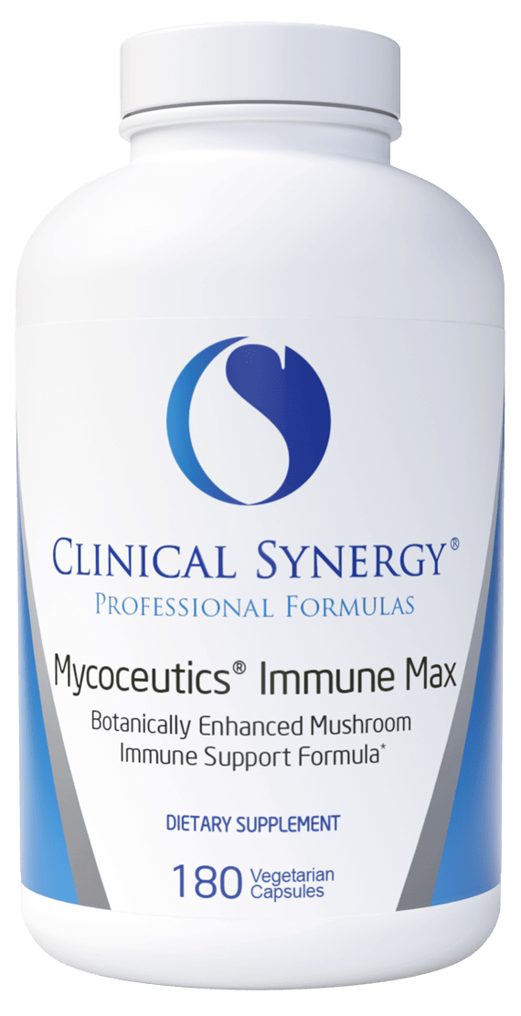 Mycoceutics Immune Max 180 Capsules Clinical Synergy Supplement - Conners Clinic