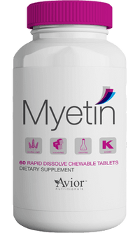Thumbnail for Myetin 60 Chewable Tablets Avior Supplement - Conners Clinic