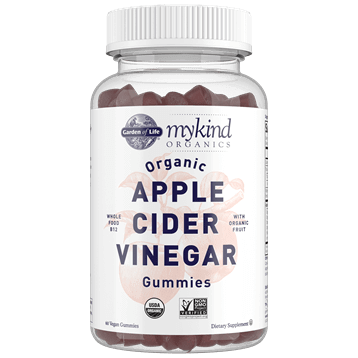 myKind Organic Apple Cider Vinegar 60 gummies Garden of Life Supplement - Conners Clinic