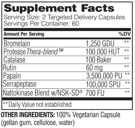 MyoMend® 120 Capsules Enzyme Science Supplement - Conners Clinic