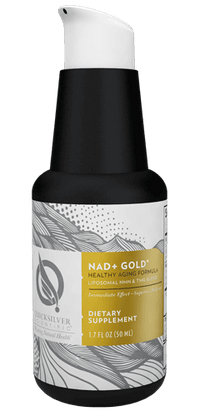 Thumbnail for NAD+ Gold 1.7 fl oz Quicksilver Scientific Supplement - Conners Clinic