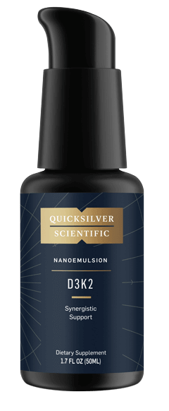 Nanoemulsified D3K2 1.7 fl oz Quicksilver Scientific Supplement - Conners Clinic