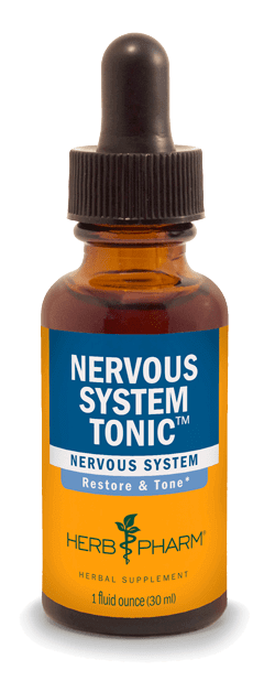 NERVOUS SYSTEM TONIC 1 fl oz Herb Pharm Supplement - Conners Clinic
