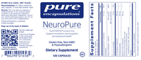 Thumbnail for NeuroPure 120 caps * Pure Encapsulations Supplement - Conners Clinic