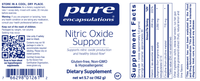 Thumbnail for Nitric Oxide Support 162 gms * Pure Encapsulations Supplement - Conners Clinic