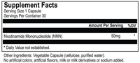 Thumbnail for NMN 50MG - 30 Caps Functional Genomic Nutrition Supplement - Conners Clinic