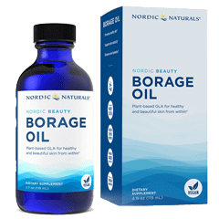 Nordic Beauty Borage Oil 4 fl oz Nordic Naturals Supplement - Conners Clinic