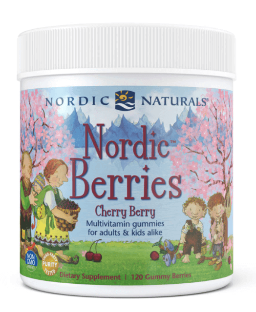 Nordic Naturals Nordic Berries - 120 count Cherry Berry Nordic Naturals Supplement - Conners Clinic