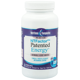 NTFactor® Patented Energy Chewable Wafer Mixed Berry 30 Wafers Nutritional Therapeutics Supplement - Conners Clinic