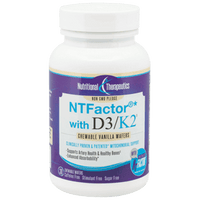 Thumbnail for NTFactor® with D3/K2 Chewable Wafer Vanilla 30 Wafers Nutritional Therapeutics Supplement - Conners Clinic