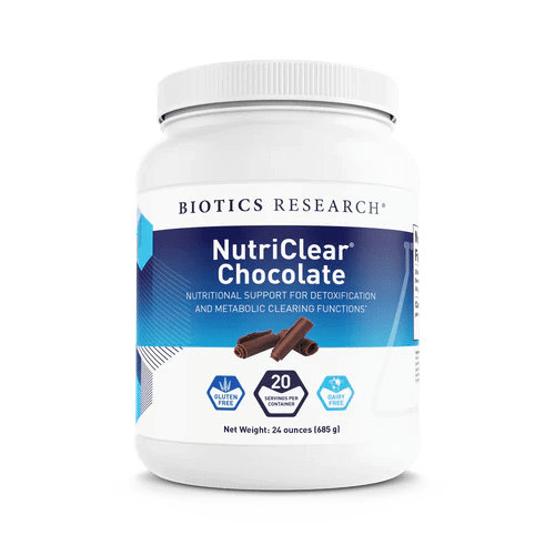 NUTRICLEAR CHOCOLATE (24OZ) Biotics Research Supplement - Conners Clinic