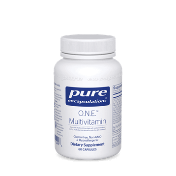 O.N.E. Multivitamin 60 caps * Pure Encapsulations Supplement - Conners Clinic